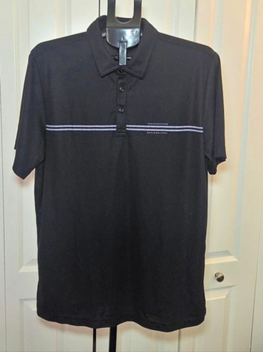 Travis Mathew Island History Stripe Polo Mens Size Lg